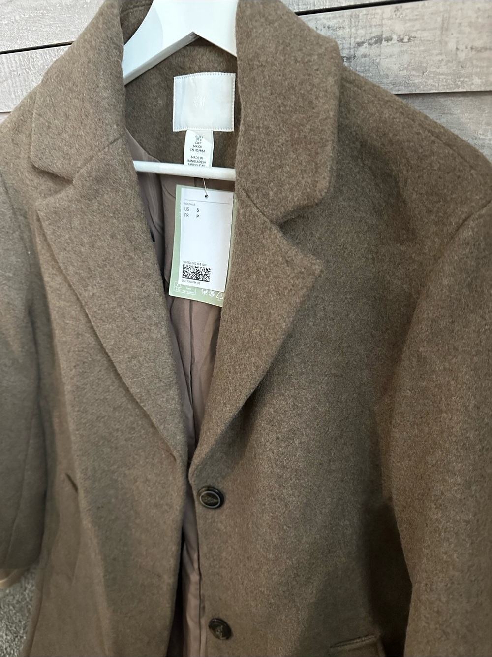 NWT H&M Wool Coat